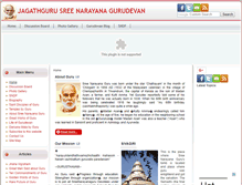 Tablet Screenshot of gurudevan.info